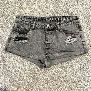 Mid-rise Jean Shorts
